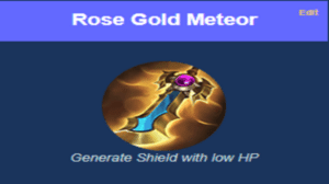 Rose Gold Meteor