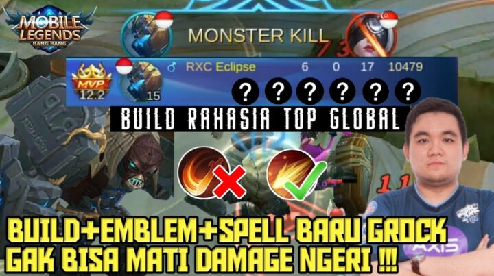 Inilah Item Build Grock Tersakit 2023 Versi RRQ R7