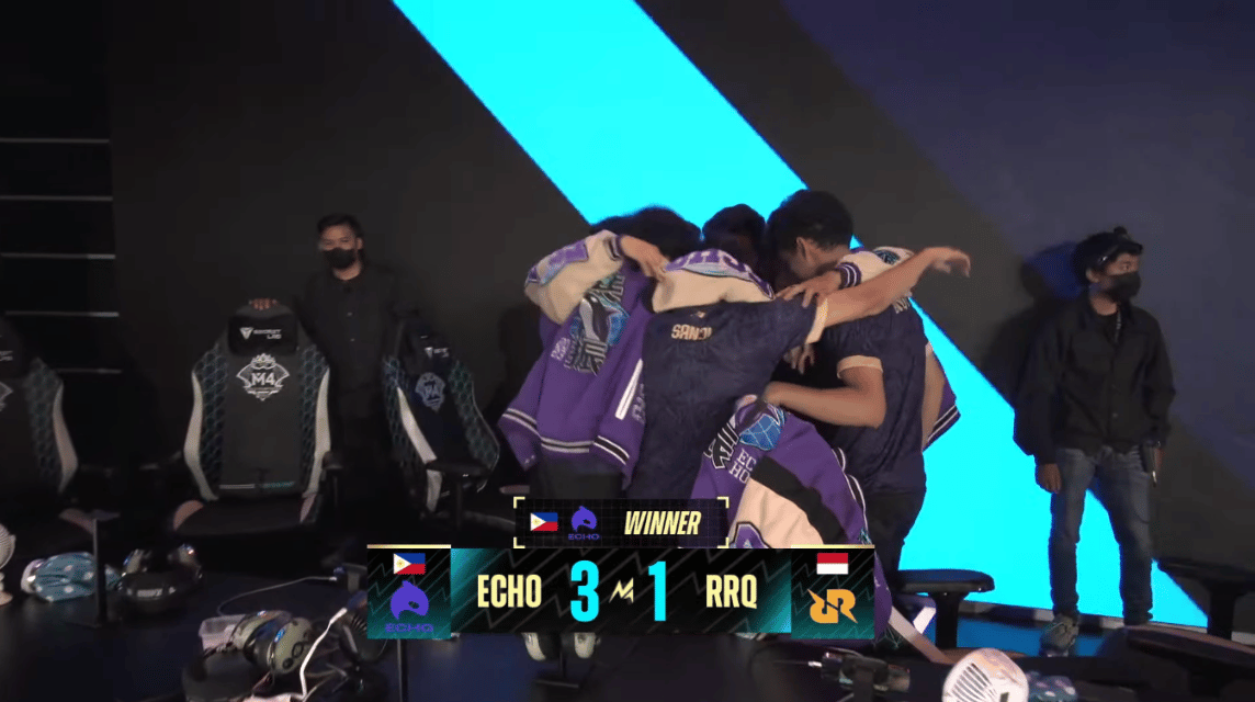 ECHO gegen RRQ Hoshi, rrq gewinnt 3 m4