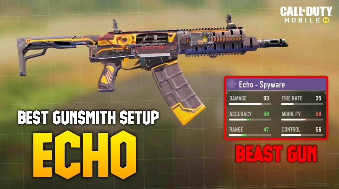 Echo, the best weapon in COD Mobile