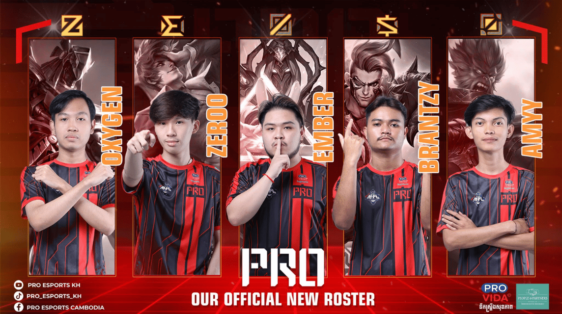 PRO Esports roster