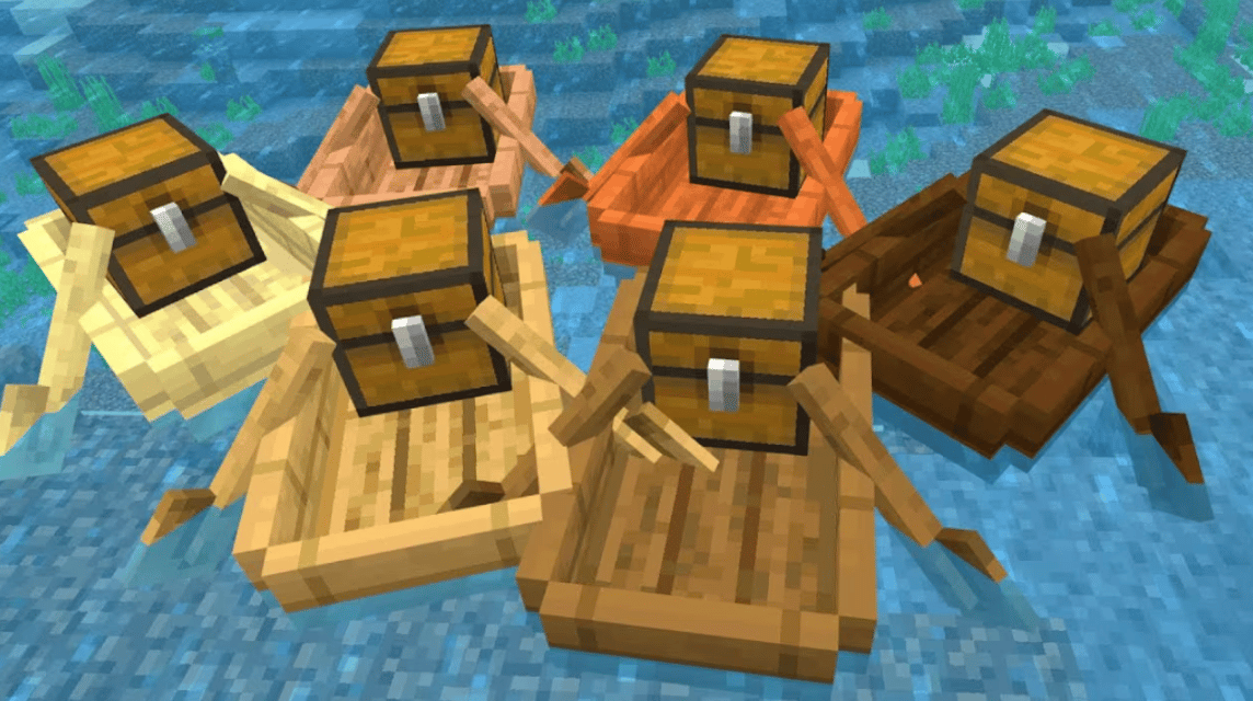 Chest with Boats