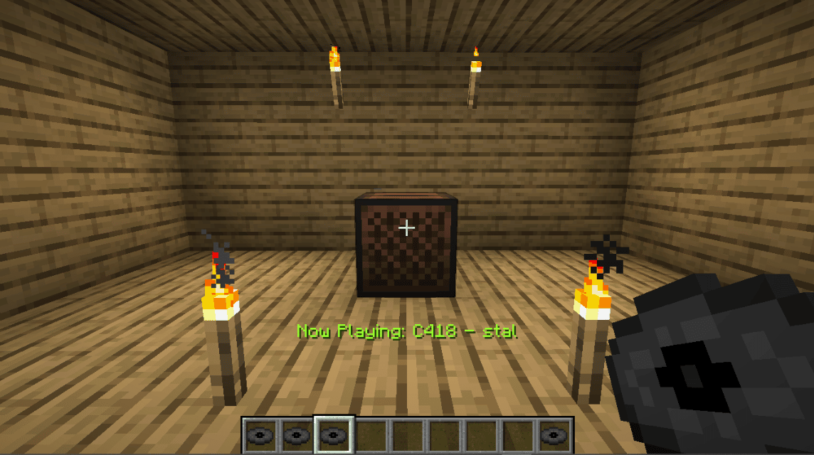 Music Box in Minecraft