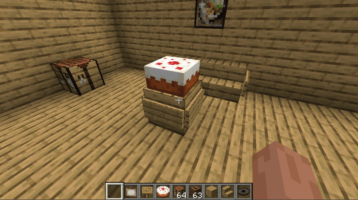 Kuchen in Minecraft