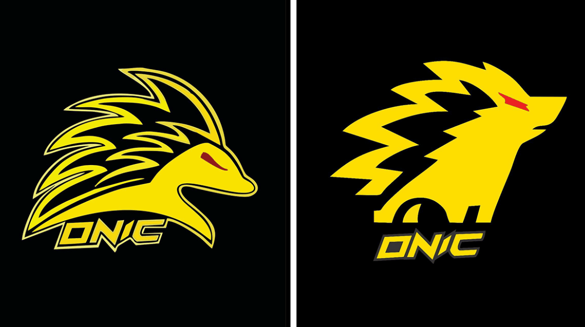 Alte und neue Onic-Logos