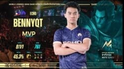 Profil und Biodaten von MVP M4 Mobile Legend ECHO Bennyqt