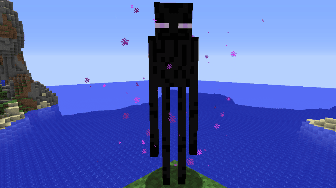 Endermen aus erster Hand sehen