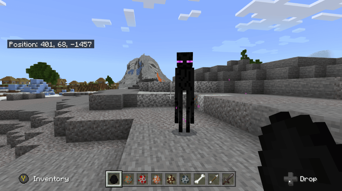 Minecraft Enderman Gameplay