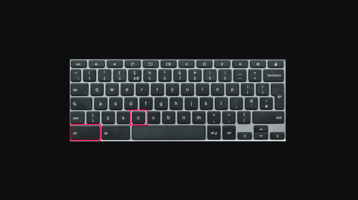 Chromebook でコピーして貼り付ける方法
