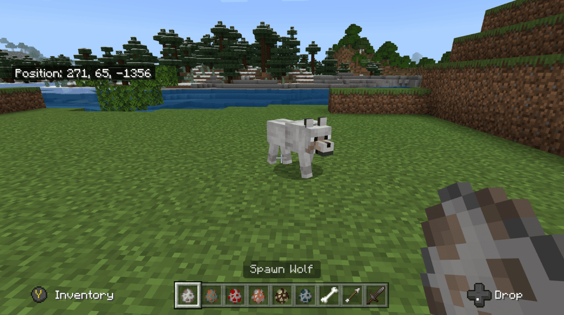 Minecraft Wild Wolf