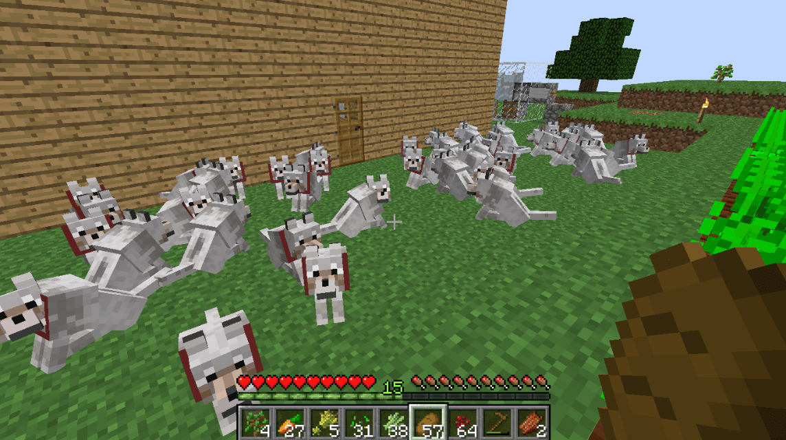 Minecraft-Wolf