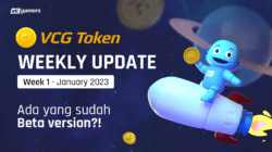VCG Token Weekly Update: 1 月 第 1 週