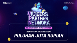 2023년 1월 Vicigers Partner Network 프로그램 시작, 참여하세요!