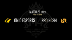 ONIC vs RRQ Schedule at M4 MLBB Today, Who's Your Hero?