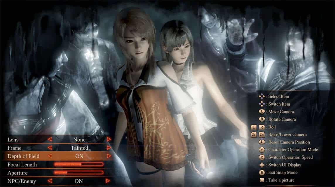 Fatal Frame-Horror-Spiel