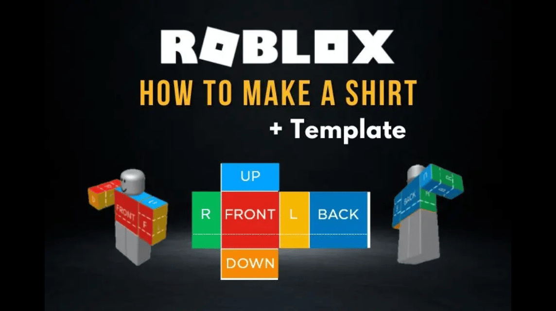 Roblox シャツ テンプレートの作成方法