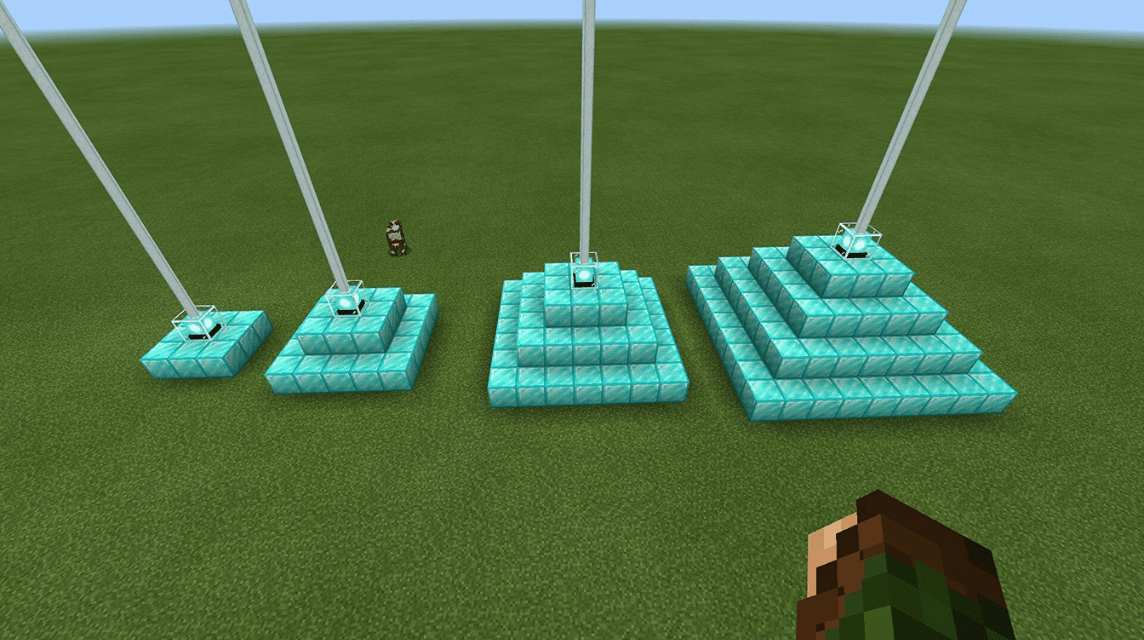 Examples of Minecraft Beacons