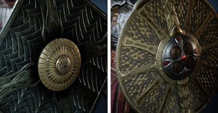 Schildpositionen in God of War Ragnarok, Achtung!