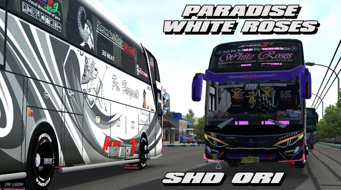 Livery Bussid HD 하리얀토 파라다이스