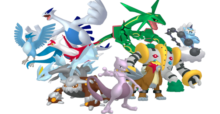 Das 4 am meisten überwältigte legendäre Pokémon, Nummer 1 ist Too Imba!