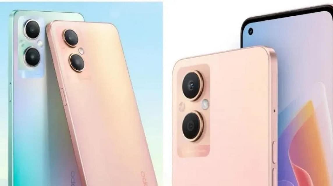 OPPO A96 5G, HP mirip iPhone