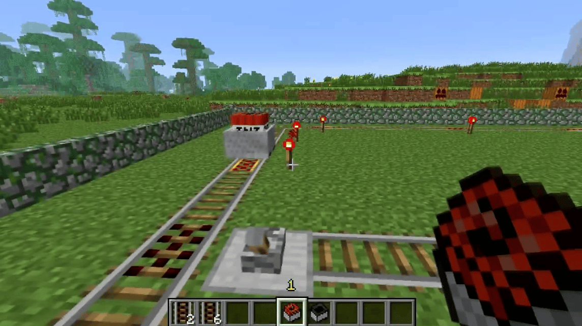 TNT di Minecart