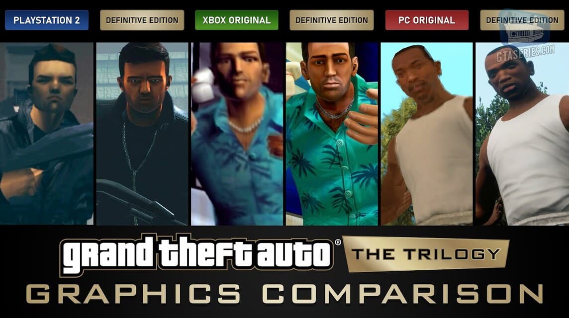 GTA Trilogy Definitive Edition.