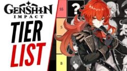 Genshin Impact Tier List 2023년 파이브 스타