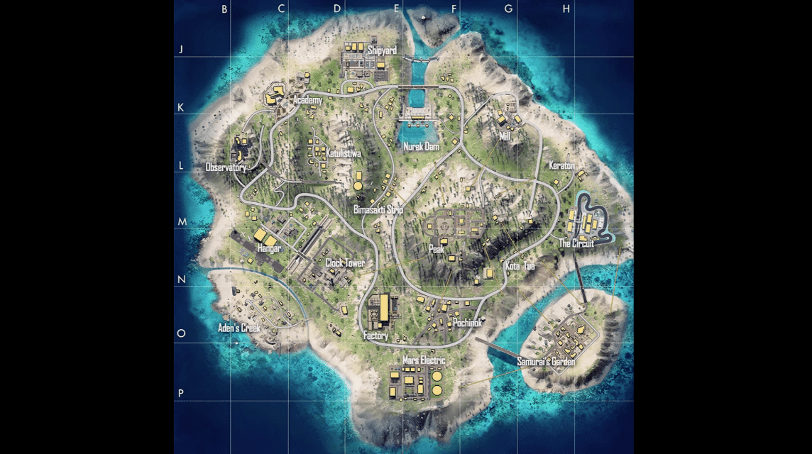 Free Fire maps