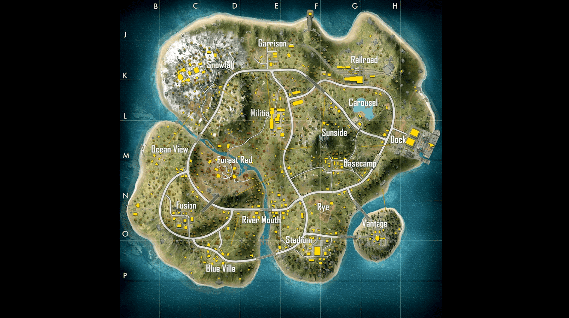 Free Fire maps