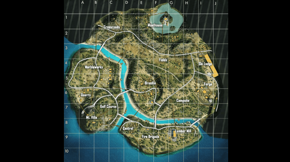 Free Fire maps