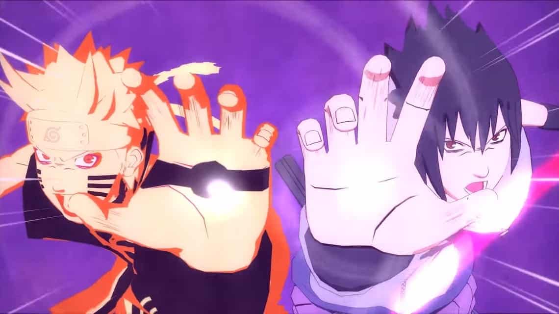 Naruto and Sasuke