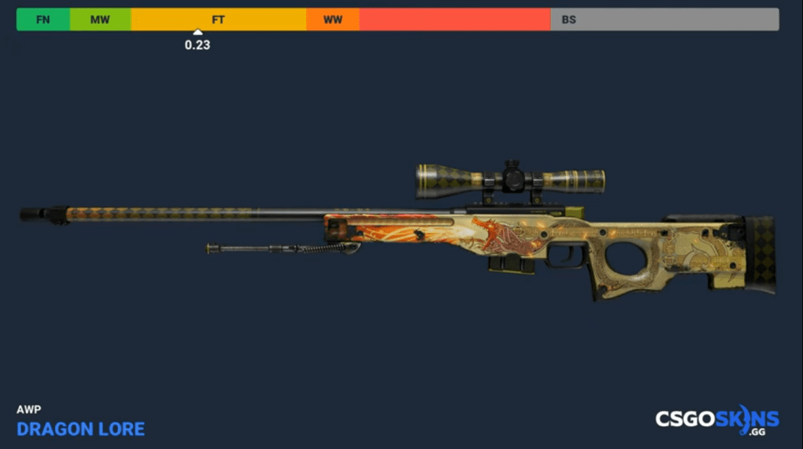 Skin CSGO Termahal 