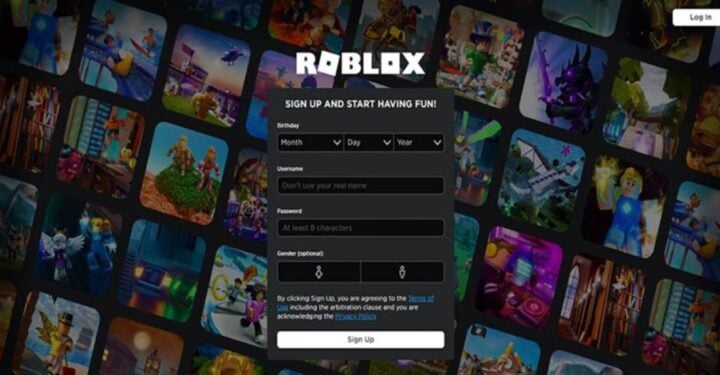 Sammlung von über 100 kostenlosen Roblox-Konten mit Robux