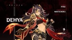 Build Dehya Genshin Impact: Skill, Artefak, Weapon, dan Team Comps