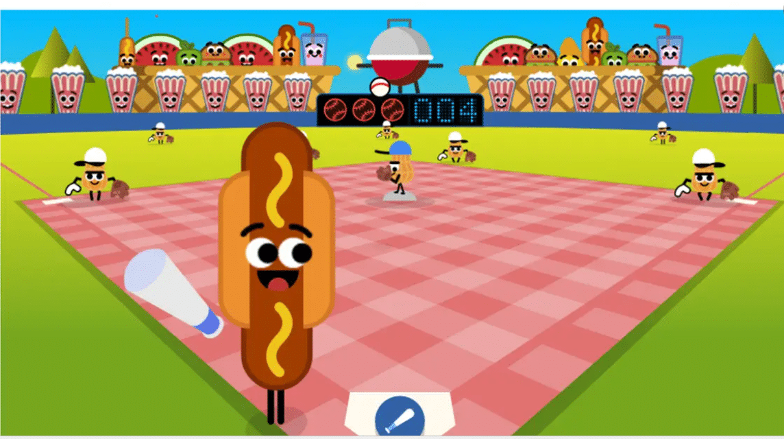 popular google doodle game 2021