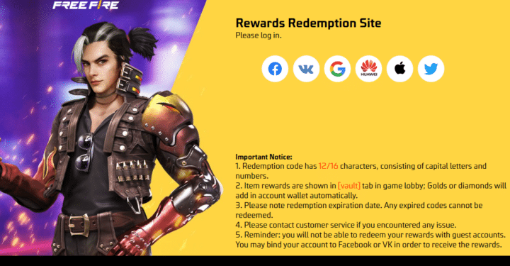 Situs Kode Redeem Free Fire: Jangan Sampai Keliru!