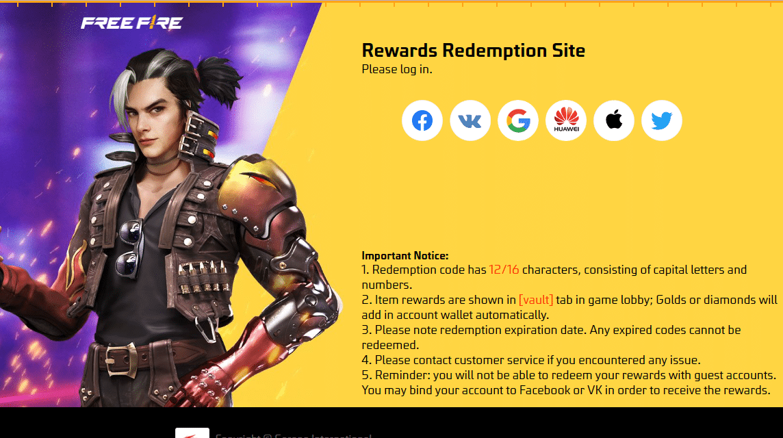 situs kode redeem free fire