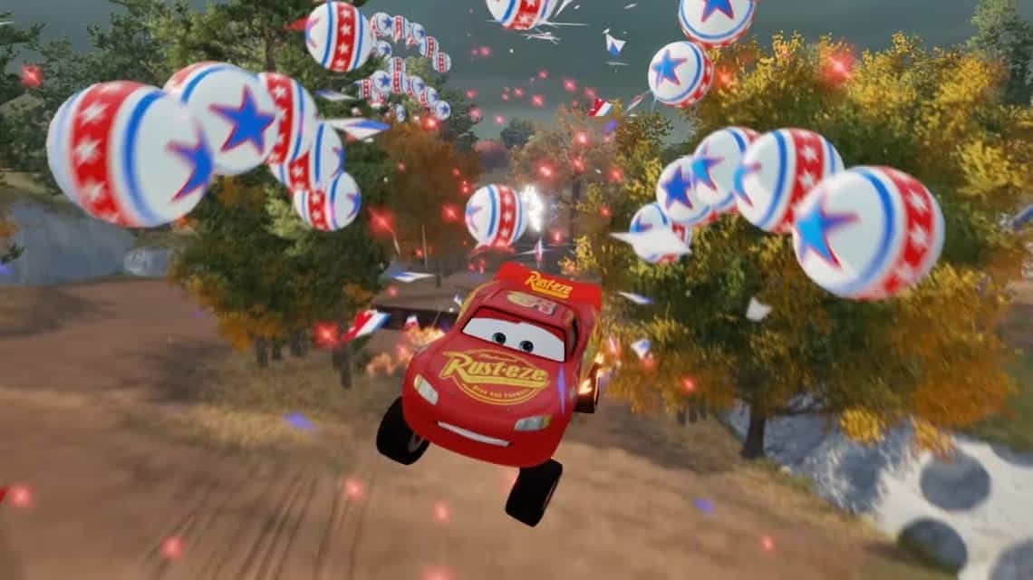 Cars 3 zum Sieg gefahren