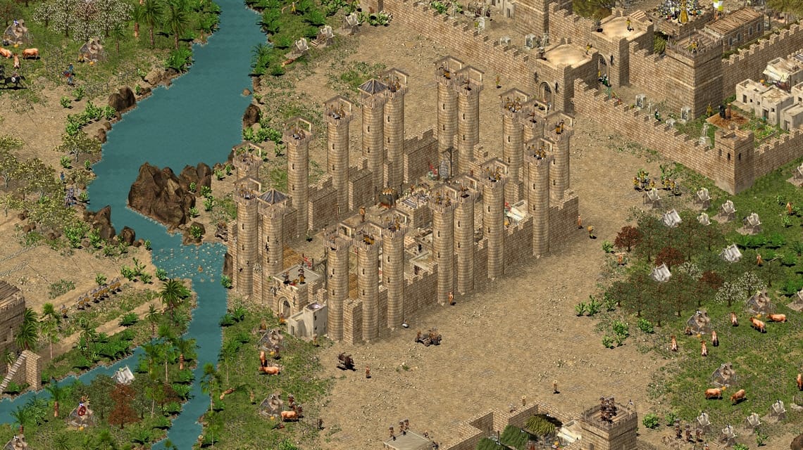 Gameplay Stronghold Crusader