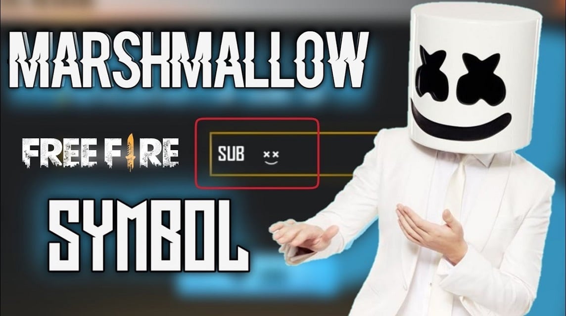 Simbol Marshmello FF